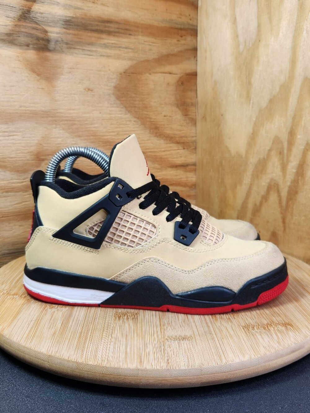 Jordan 4 Retro Boys Pizza Sneakers Size 3Y Youth